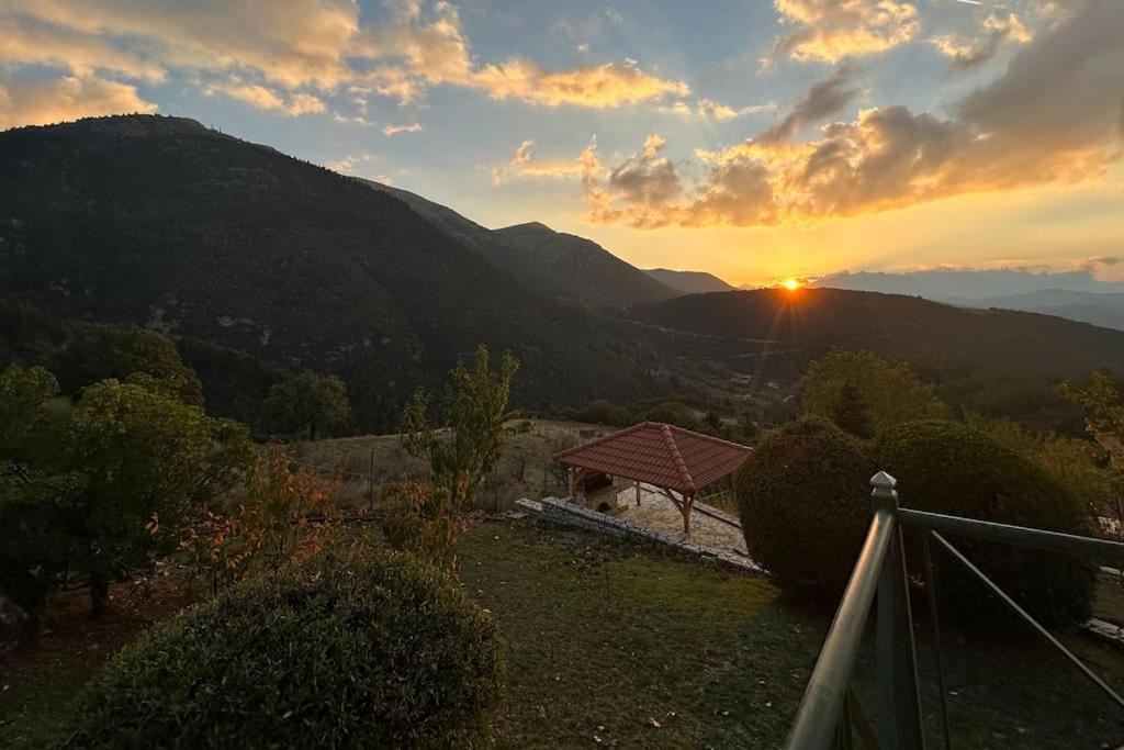 Villa Nano στο βουνό με τζάκι *