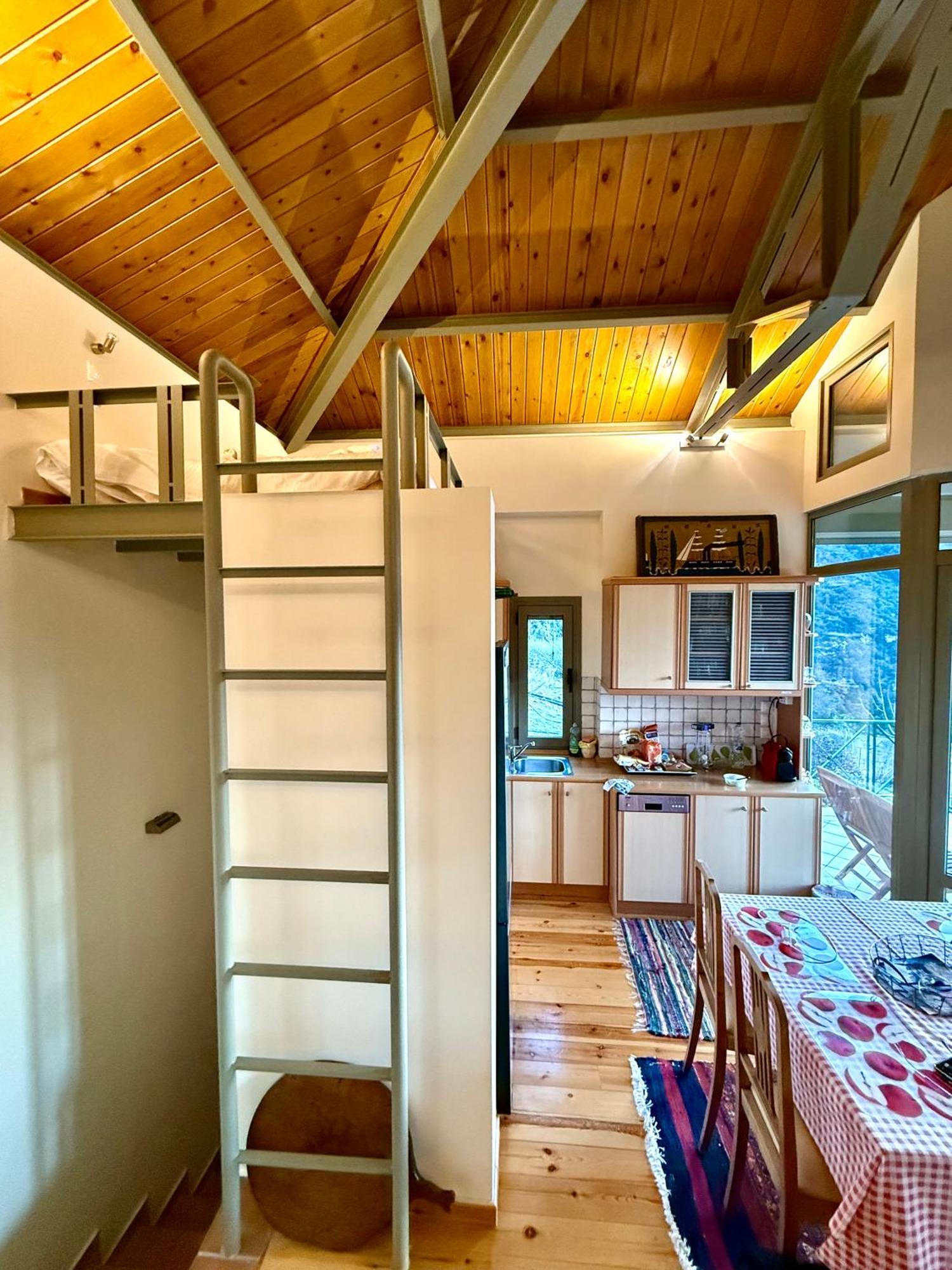 Villa Nano στο βουνό με τζάκι